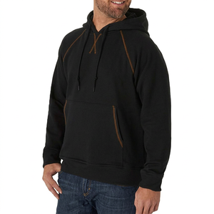 Sudadera con capucha de patchwork personalizada Mangoes Fashion, abrigo de trabajo de alta visibilidad, ropa deportiva sólida, ANSI Clase 1, impermeable, algodón-poliéster-seda - Product Image 1
