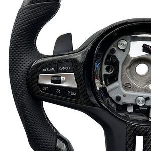 Disponibile Volante in Fibra di Carbonio <span class=keywords><strong>M</strong></span> per BMW F15 F30 F36 F22 F25 F32 M3 M5 G28 G42 116i 840i - Product Image 5