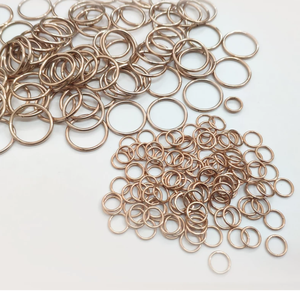 Anillos <span class=keywords><strong>de</strong></span> Soldadura Preformados <span class=keywords><strong>de</strong></span> Cobre con 2% <span class=keywords><strong>de</strong></span> Plata, Libres <span class=keywords><strong>de</strong></span> Plomo, para Juntas <span class=keywords><strong>de</strong></span> Tubos <span class=keywords><strong>de</strong></span> Cobre, Alta Resistencia a la Tracción, Certificación AWS A5.8, Venta al Por Mayor - Product Image 1