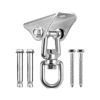 Usine 360 °   Support pivotant avec kit de crochets pour balançoire sensorielle, pour l'autisme, les troubles du traitement sensoriel et la thérapie en intérieur