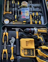 Nuevo Taladro Inalámbrico Multifuncional de 21V y 1.2AH con Batería de Litio, Kit Combinado con Mandril de 10mm, Herramienta Doméstica para Artesanos y Mecánicos