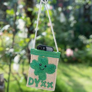 Sac bandoulière mini en filet de loofah, écologique, durable, mignon, pour téléphone portable, tendance, portable, été, vente en gros - Product Image 6