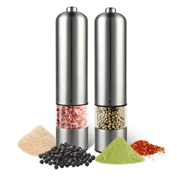 2 In 1 Dual Zlovy Electric Salt Pepper Grinder - Buy 2 In 1 Dual