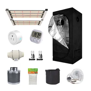 320W Foldable Design Led Grow Light Waterproof Dustproof for indoor plant greenhouse grow tent