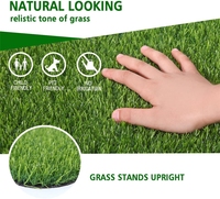 Herbe artificielle de pelouse de Fakegrass de rouleau bon marché pour des outils d'aménagement de football et de basket-ball
