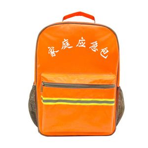 Kit d'urgence de défense civile orange de 18 pièces, kit de sauvetage incendie à domicile, kit de secours en cas de catastrophe, équipement d'évacuation incendie, accessoires de lutte contre l'incendie - Product Image 3
