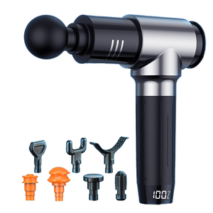 Yüksek kalite fırçasız Motor sessiz masaj tabancası yüksek hızlı çok masaj kafa aksesuarları kas stimülatörü - Product Image 1