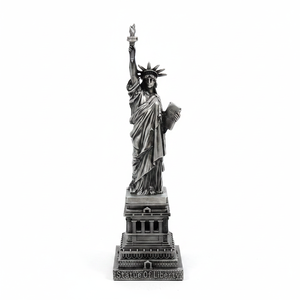 24PCS/CS 10 \ "Estatua de plata de la libertad Ornamento Escultura Colección - Product Image 2