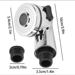 Cabezal de ducha de Spa presurizado de doble función de diseño moderno para peluquería de Barbería para <span class=keywords><strong>Amazon</strong></span>, boquilla de cama de champú transfronteriza - Product Image 6