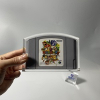 Base coulissante de boîtier acrylique magnétique de jeu vidéo Transparent direct d'usine pour le stockage de boîte de Gameboy
