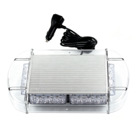 Barre lumineuse de signalisation LED 24W, montage magnétique sur toit, indice de protection IP65, 12-24V, Led Soul LS-WA-B0835G, boîtier en alliage d'aluminium PC, multiple