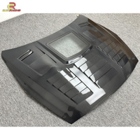 Capot avant en Fiber de carbone humide de Style IMP avec verre pour Nissan GTR R35 2008-2016 pièces de voiture de capot de moteur en carbone