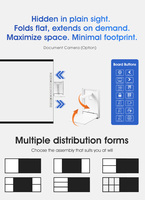 Tableau numérique interactif intelligent à écran tactile Nano de haute qualité pour l'enseignement en classe et tableau d'écriture numérique tout-en-un