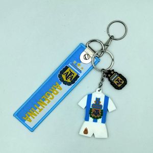 Colgante de PVC con la bandera del FC Barcelona, Brasil, Argentina, España, Portugal, para aficionados al fútbol, regalo, juguete - Product Image 4