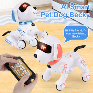 Jouet pour animaux de compagnie télécommandé par infrarouge, chien robot intelligent programmable avec 50 actions - Product Image 2