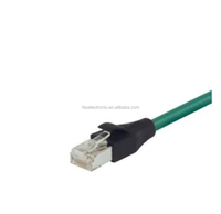 Harnais de câblage électronique automobile personnalisé 4 broches M12 femelle/mâle, capteur RJ45, cœur en cuivre, TPE PUR, étanche IP68, 12V