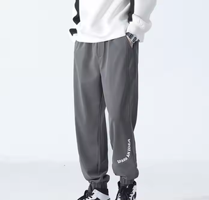 <span class=keywords><strong>Pantaloni</strong></span> sportivi Casual Street Wear da <span class=keywords><strong>uomo</strong></span> <span class=keywords><strong>pantaloni</strong></span> larghi <span class=keywords><strong>in</strong></span> <span class=keywords><strong>cotone</strong></span> 100% <span class=keywords><strong>con</strong></span> <span class=keywords><strong>elastico</strong></span> a metà <span class=keywords><strong>vita</strong></span> e ampio davanti piatto - Product Image 4