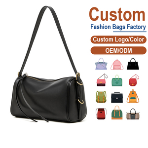 Premium <b>Slouchy</b> <b>Leather</b> Crossbody <b>bag</b> - Soft Full Grain Cowhide, Gold Hardware, Adjustable Strap, OEM for Luxury Boutiques - Product Image 1