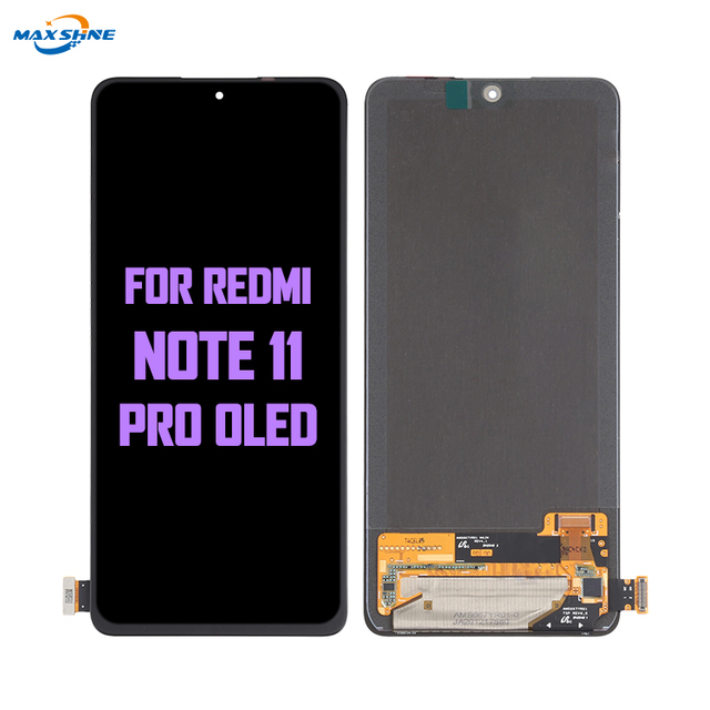 100% Tested Oled Lcds for Redmi Note 11 Pro With Frame Lcd Display Replacement