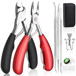 Coupe-cuticules en acier inoxydable grande taille, éliminateur de peaux mortes, kit de pédicure pour soins des ongles personnels - Product Image 2