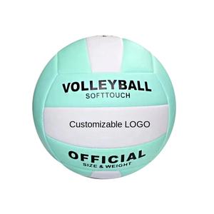 Macaron Bedruckbarer PVC5 Weicher Umweltfreundlicher Beachvolleyball Maschinengefertigt Verstärkt Rutschfest Individuelles Logo Training Erwachsene - Product Image 3