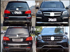 XLstyling Car Body kit Conversión Facelift Upgrade Kits para Mercedes Benz GL X166 13-15 a <span class=keywords><strong>GLS</strong></span> X166 GLS63 estilo - Product Image 5