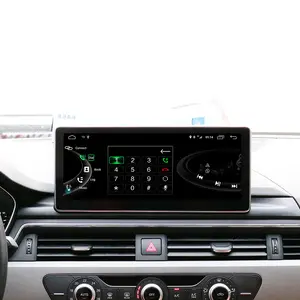 Android 10.0 3D 360 Panorama 4 + 64GB 8 çekirdek araba Video oynatıcı Audi A4 2017 ila 2019 carplay GPS Stereo Autoradio