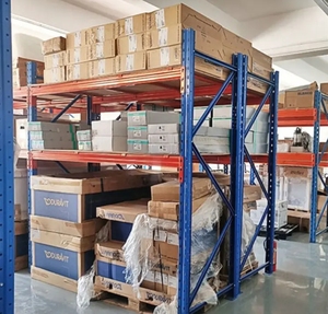 Système d'étagères de stockage industriel robuste pour entrepôt, rayonnage à palettes en acier, étagères de stockage - Product Image 3