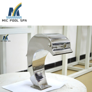 Rideau de cascade en acier inoxydable, de <span class=keywords><strong>piscine</strong></span>, pour <span class=keywords><strong>douche</strong></span>, nouveau Design, livraison gratuite - Product Image 4