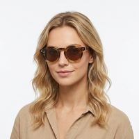 Lunettes de soleil bleues élégantes et tendance pour hommes et femmes, haute qualité, légères, protection UV400, design classique vintage rétro, noir