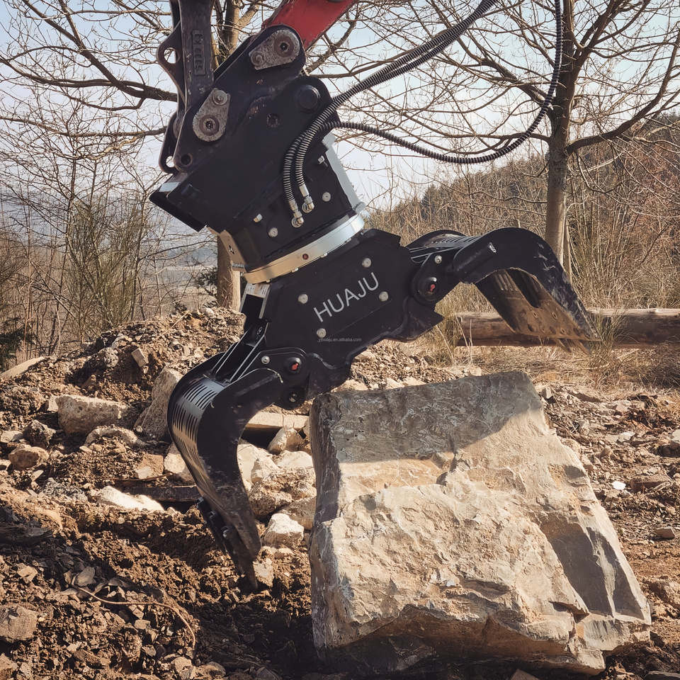 Ms03 Sorting Grab Mini Excavator Rotatory Sorting Grapple for Quick Coupling MS01 MS03 ...