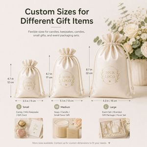 Bolsa de Almacenamiento de Extensiones de Cabello de Satén de Lujo Personalizada, Ecológica, con Impresión de Logotipo, Embalaje de Regalo, Tamaño y Color Personalizables - Product Image 3