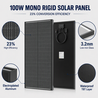 Panneau Solaire BIPV OEM pour Usage Domestique 18V 60W 80W 100WP 150W 200W 250W 300W, Panneaux Solaires en Verre Monocristallins 12V 100W pour Toiture