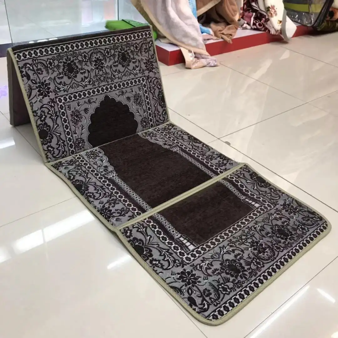 La oración de mat portátil mat musulmán sofá prop mat