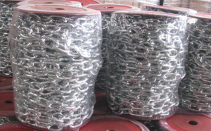 Chaînes de levage soudées robustes G80, 2 tonnes, 5 chaînes galvanisées à chaud G80, chaîne de palan calibrée, chaîne galvanisée, chaîne forgée H - Product Image 2