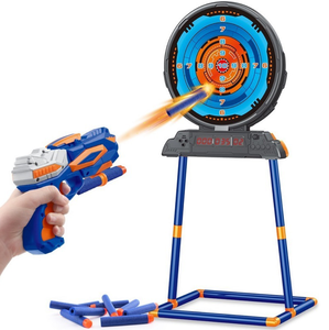 Cible <span class=keywords><strong>de</strong></span> tir électronique numérique d'extérieur à réinitialisation automatique avec certification EN71 en plastique ABS pour les 5-13 ans - Product Image 1