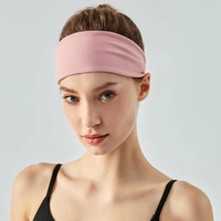 Diademas de Color Sólido de Alta Calidad para Hombres y Mujeres, Antideslizantes y Absorbentes del Sudor para Fitness y Running, a la Moda
