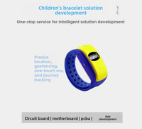 Solution de développement de bracelet intelligent pour enfants : positionnement GPS, anti-perte, appels vocaux, étanche, bracelet en silicone, logiciel