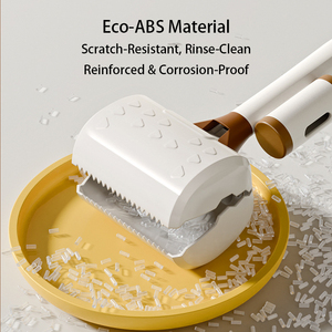 ABS Tragbare Katzen- und Hundekotschaufel Selbstreinigendes Haustier-Toiletten-Reinigungswerkzeug Zubehör für Kotentsorgung - Product Image 6