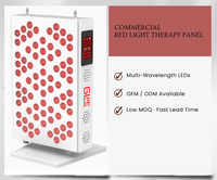 Panneau de luminothérapie rouge sans scintillement à faible EMF 360W 7 longueurs d'onde 660/850/1060nm Appareil de photobiomodulation demi-corps