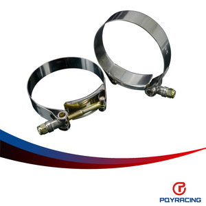 Stainless Steel 304T Exhaust <b>Pipe</b> Clamp 3 Inch 79-87 For <b>Silicone</b> Turbine Hoses Universal Fit - Product Image 5