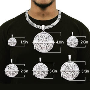 Aksesoris Pembuatan Kalung Koin dari Baja Tahan Karat Perhiasan Kustom Kalung Liontin Baja Tahan Karat Berkualitas Tinggi - Product Image 5