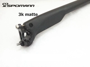 <span class=keywords><strong>Tija</strong></span> de sillín de fibra de <span class=keywords><strong>carbono</strong></span> para bicicleta de montaña, ciclismo de carretera, Tijas de sillín de fibra de <span class=keywords><strong>carbono</strong></span> 3K, piezas de MTB 27,2/30,8/31,6mm - Product Image 6