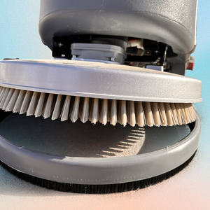 Large Scale <b>Walk</b>-Behind Floor Cleaning <b>Machine</b> Factory Airports Wear Resistant Flooring Floor Scrubber - Product Image 4