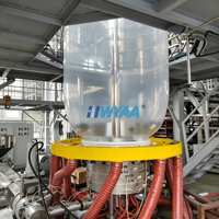 HWYAA - Ligne de soufflage de film étirable à froid entièrement automatique et écoénergétique pour film d'emballage de plateaux