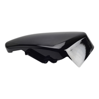 Couvercles de carénage de batterie latéraux noirs chromés pour Suzuki Boulevard Intruder M109R 06-22 M1800R VZR1800
