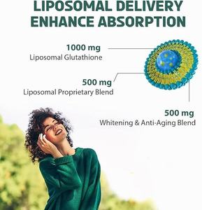 Cuidado DE LA SALUD DE LA PIEL Blanqueamiento de la piel para adultos L-glutatión Líquido oral con vitamina C & E & Colágeno para iluminar y brillar - Product Image 3