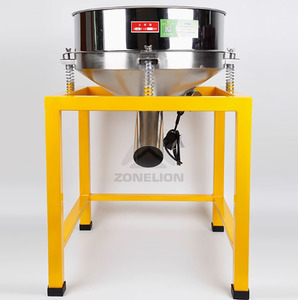 Máquina de tamiz rotatorio de acero inoxidable Polvo de plástico \ partículas Separador de clasificación de detección vibratoria - Product Image 4
