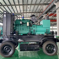 Chinesischer Hersteller Geräuscharmer Automatisch Startender Offener Drehstrom-Dieselgenerator 50/60Hz Stromversorgung