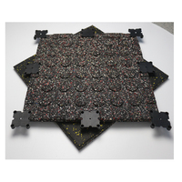 Tapis de sol en caoutchouc pour salle de sport commerciale, antidérapants, amortissants, emboîtables, écologiques, couleur personnalisée, installation facile